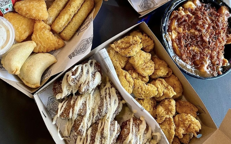 variety of food