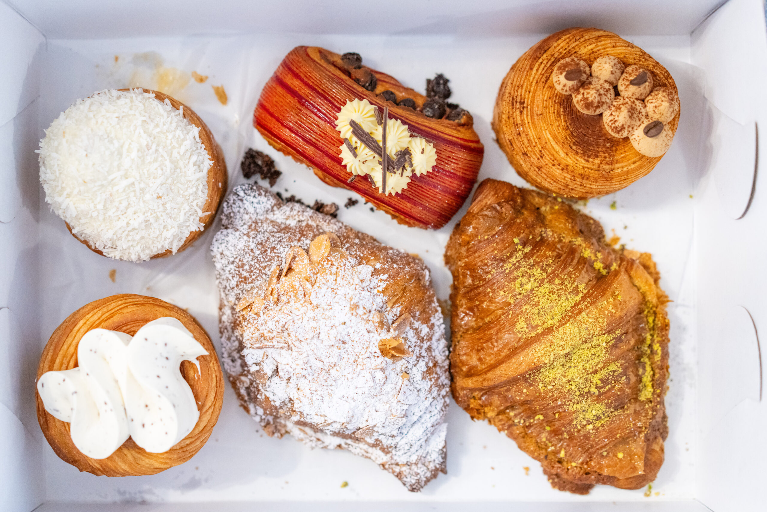 selection of pastries