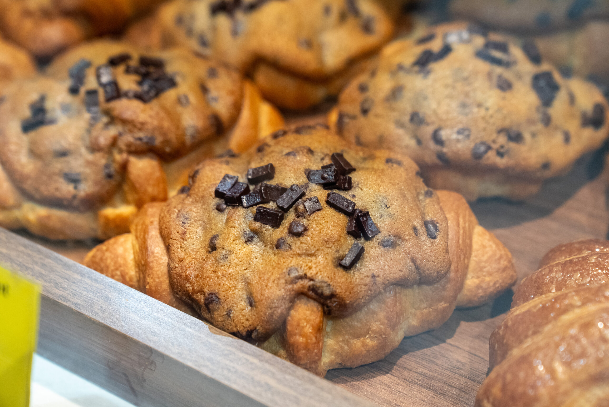 close up baked goods